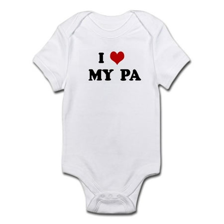 CafePress - I Love MY PA Infant Bodysuit - Baby Light Bodysuit
CafePress - I Love MY PA Infant Bodysuit - Baby Light Bodysuit