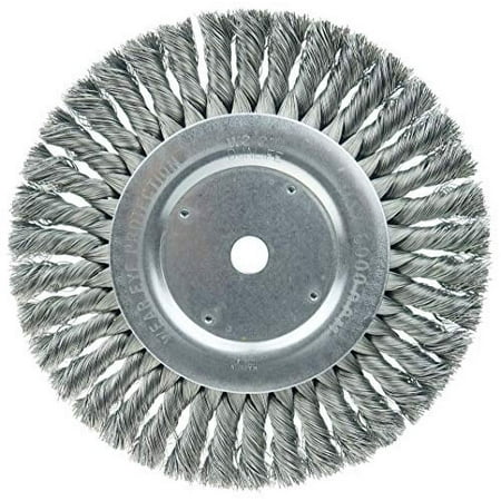 08145 8 Standard Knot Wire Wheel 016 Steel Fill 5/8 Arbor Hole Made In The (Pack Of 2)
08145 8 Standard Knot Wire Wheel 016 Steel Fill 5/8 Arbor Hole Made In The (Pack Of 2)