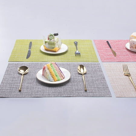 Placemat Non-Slip Heat Insulation Odor-Free Washable Decorative Dining Table Placemat Mug Cup Mat for Restaurant
Placemat Non-Slip Heat Insulation Odor-Free Washable Decorative Dining Table Placemat Mug Cup Mat for Restaurant