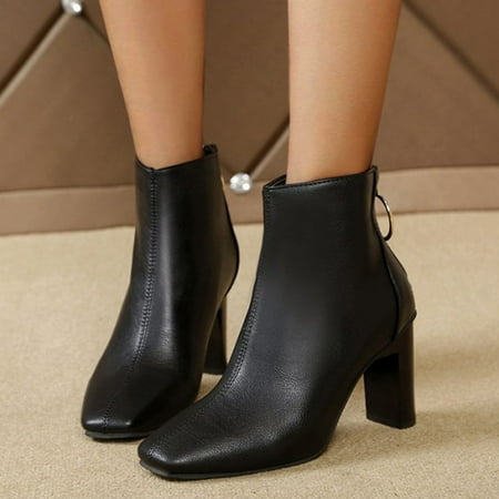 FZM Women shoes Zipper Boots Fashion Breathable Retro High Shoes Heels Women s Short Women s Boots
FZM Women shoes Zipper Boots Fashion Breathable Retro High Shoes Heels Women s Short Women s Boots