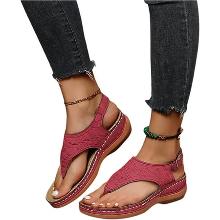 Sandals Women Dressy Summer Flat Arch Support Wide Width Orthopedic Slide Casual Walking Orthotic Flip Flops
Sandals Women Dressy Summer Flat Arch Support Wide Width Orthopedic Slide Casual Walking Orthotic Flip Flops