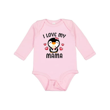 Inktastic I Love My Mama with Cute Penguin and Hearts Gift Baby Girl Long Sleeve Bodysuit
Inktastic I Love My Mama with Cute Penguin and Hearts Gift Baby Girl Long Sleeve Bodysuit