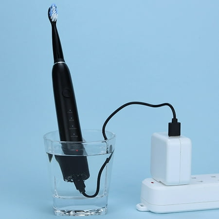 Loopsun Bathroom Organizer Full Body Waterproof Electric Toothbrush - 2 Brush Heads And 1 USB Charging Cable - Ultrasonics 5 Modes With Smart Timing
Loopsun Bathroom Organizer Full Body Waterproof Electric Toothbrush - 2 Brush Heads And 1 USB Charging Cable - Ultrasonics 5 Modes With Smart Timing
