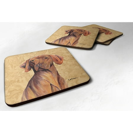 Carolines Treasures SC9132FC Vizsla Wipe your Paws Foam Coaster Set of 4 3 1/2 x 3 1/2 multicolor
Carolines Treasures SC9132FC Vizsla Wipe your Paws Foam Coaster Set of 4 3 1/2 x 3 1/2 multicolor