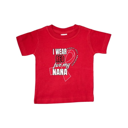 Inktastic Sickle Cell Awareness I Wear Red For My Nana Gift Baby Boy or Baby Girl T-Shirt
Inktastic Sickle Cell Awareness I Wear Red For My Nana Gift Baby Boy or Baby Girl T-Shirt