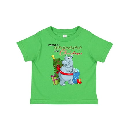 Inktastic I Want a Hippopotamus for Christmas Gift Toddler Boy or Toddler Girl T-Shirt
Inktastic I Want a Hippopotamus for Christmas Gift Toddler Boy or Toddler Girl T-Shirt