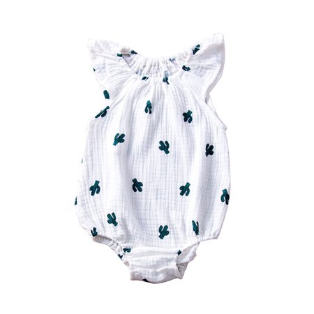 AIMAOMI Infant Newborn Baby Girls Fly Sleeve Cartoon Bodysuit Romper Clothes Outfit H
AIMAOMI Infant Newborn Baby Girls Fly Sleeve Cartoon Bodysuit Romper Clothes Outfit H