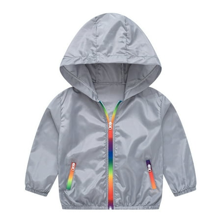 BIZIZA Jacket for Toddler Hooded Coat Zip Up Pockets Long Sleeve Tops Cartoon Print 7-11Y Chlid Baby Gray 150
BIZIZA Jacket for Toddler Hooded Coat Zip Up Pockets Long Sleeve Tops Cartoon Print 7-11Y Chlid Baby Gray 150
