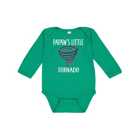 Inktastic Papaws Little Tornado Boys Grandson Gift Baby Boy Long Sleeve Bodysuit
Inktastic Papaws Little Tornado Boys Grandson Gift Baby Boy Long Sleeve Bodysuit