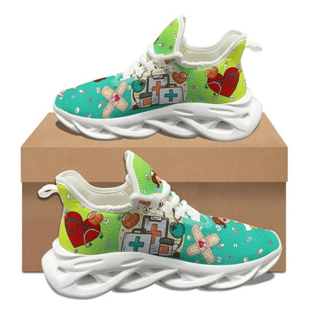 Cute Nurse Medical Equipment Tool Pattern Woman Autumn Winter Outdoor Sneakers Dirt Resistant Mesh Shock Absorbing Running Shoes
Cute Nurse Medical Equipment Tool Pattern Woman Autumn Winter Outdoor Sneakers Dirt Resistant Mesh Shock Absorbing Running Shoes