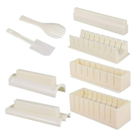 QUSENLON 10pcs/set Sushi Making Kit 5 in 1 Multifunction Rice Roll Mold Maker DIY Kitchen
QUSENLON 10pcs/set Sushi Making Kit 5 in 1 Multifunction Rice Roll Mold Maker DIY Kitchen