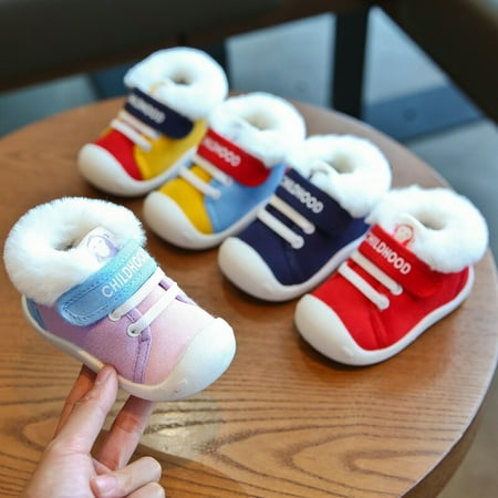 Baby Girls Boys Snow Boots Winter Infant Toddler Boots Warm Plush Outdoor Soft Bottom Non-Slip Child Kids Cotton Shoes
Baby Girls Boys Snow Boots Winter Infant Toddler Boots Warm Plush Outdoor Soft Bottom Non-Slip Child Kids Cotton Shoes