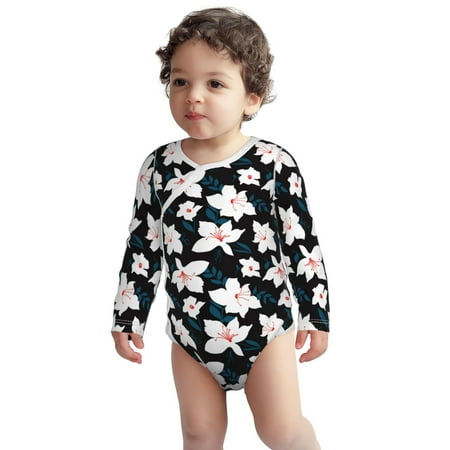 Haiem Lilies Flowers Printed Unisex-Baby Long Sleeve Onesies Bodysuits Unisex Babies Snap-Up Rompers-6 Months
Haiem Lilies Flowers Printed Unisex-Baby Long Sleeve Onesies Bodysuits Unisex Babies Snap-Up Rompers-6 Months