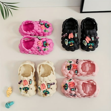 Boys Cute Cartoon Charms House Shoes - Quick Drying Lightweight Anti Slip Clogs
Boys Cute Cartoon Charms House Shoes - Quick Drying Lightweight Anti Slip Clogs