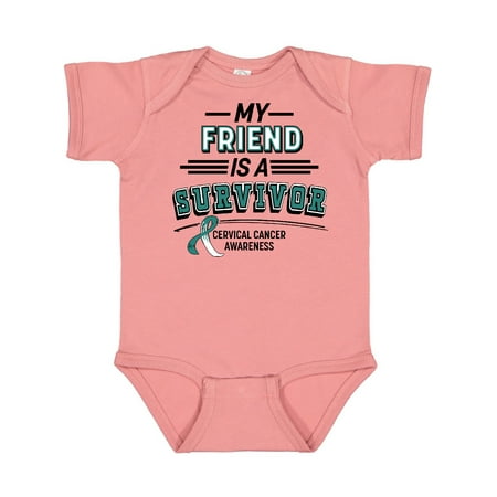 Inktastic My Friend is a Survivor Cervical Cancer Awareness Gift Baby Boy or Baby Girl Bodysuit
Inktastic My Friend is a Survivor Cervical Cancer Awareness Gift Baby Boy or Baby Girl Bodysuit