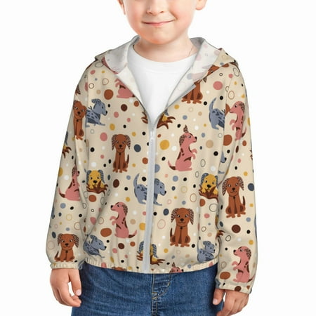 Sun Hoodie for Kids Cute Dog Dalmatian Long Sleeve Swim Fishing Shirts Sun Protection Zip Up Jacket Clothing Athletic Hoodie
Sun Hoodie for Kids Cute Dog Dalmatian Long Sleeve Swim Fishing Shirts Sun Protection Zip Up Jacket Clothing Athletic Hoodie