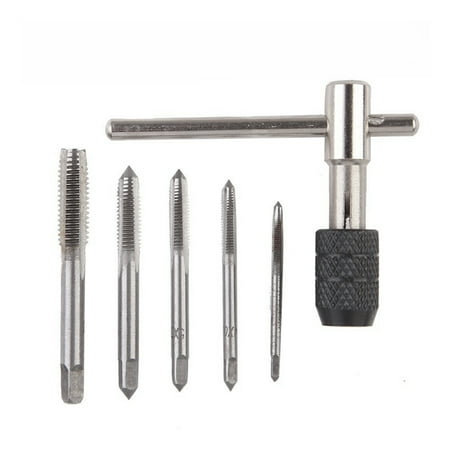 6pcs/set Straight Groove DIY Hand Tool Tap Wrench T Type Drill Professional
6pcs/set Straight Groove DIY Hand Tool Tap Wrench T Type Drill Professional