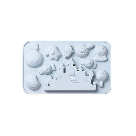Heiheiup Chocolate Molds Molds Silicone Non Stick Baking Molds For Chocolate Candy Baking Stuff for Kids 10-12