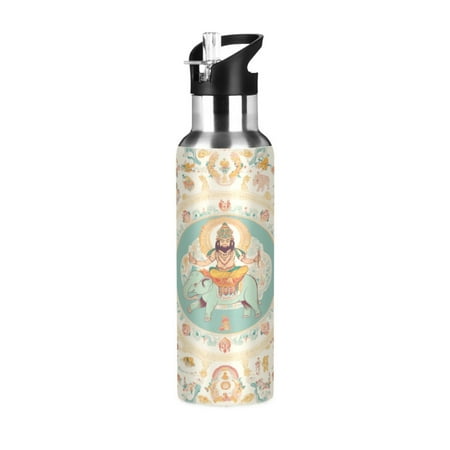 600/1000ML Stainless Steel Sport Water Bottle with Straw Lid Leak Proof Vacuum Insulated Mug for Outdoor Activities Cycling Running & Walking Colorful Intricate Pattern
600/1000ML Stainless Steel Sport Water Bottle with Straw Lid Leak Proof Vacuum Insulated Mug for Outdoor Activities Cycling Running & Walking Colorful Intricate Pattern