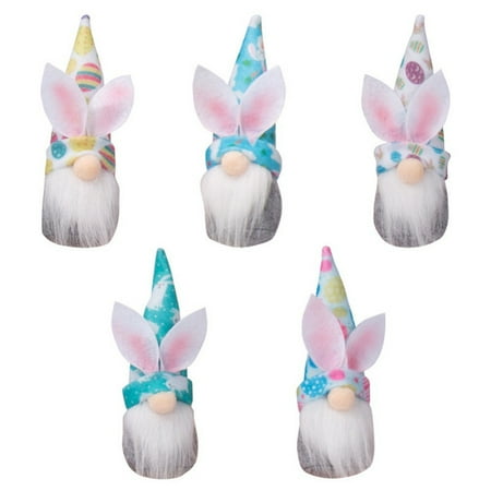 5Pcs Easter Gnome Felt Ornaments Spring Easter Hanging Bunny Gnome Ornaments Classic Styles of Easter Elf Felt Pendants Plush Bunny Gnome for Easter Basket Egg Fillers Easter Favor Gifts
5Pcs Easter Gnome Felt Ornaments Spring Easter Hanging Bunny Gnome Ornaments Classic Styles of Easter Elf Felt Pendants Plush Bunny Gnome for Easter Basket Egg Fillers Easter Favor Gifts