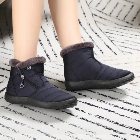 Women‘s Thermal Insulated Snow Boots Outdoor Solid Color Zipper Fleece Liner Shoes Women‘s Footwear
Women‘s Thermal Insulated Snow Boots Outdoor Solid Color Zipper Fleece Liner Shoes Women‘s Footwear