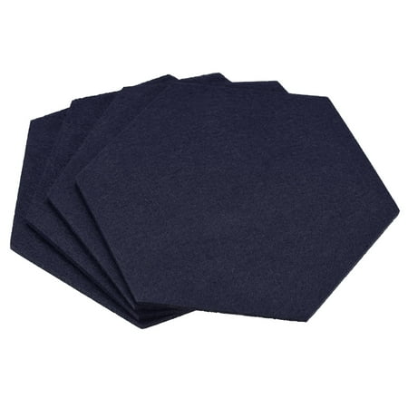 Uxcell Felt Coasters Hexagonal Absorbent Pad Coaster for Drink Cup Pot Bowl Vase Dark Blue 4 Pack
Uxcell Felt Coasters Hexagonal Absorbent Pad Coaster for Drink Cup Pot Bowl Vase Dark Blue 4 Pack