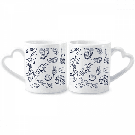 Marine Living s Art Deco Fashion Couple Porcelain Mug Set Cerac Lover Cup Heart Handle
Marine Living s Art Deco Fashion Couple Porcelain Mug Set Cerac Lover Cup Heart Handle