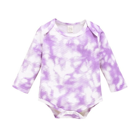 Honeeladyy Winter Newborn Baby Boys Girls Long Sleeve Rainbow Tie-Dye Romper Bodysuit Clothes Purple Clearance under 10$
Honeeladyy Winter Newborn Baby Boys Girls Long Sleeve Rainbow Tie-Dye Romper Bodysuit Clothes Purple Clearance under 10$
