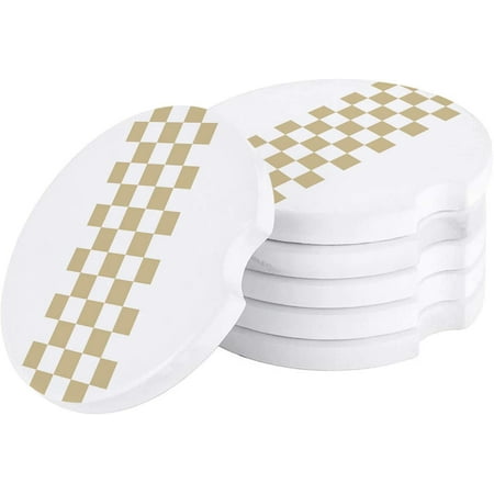 KXMDXA Farm Classic Brown Lattice Set of 2 Car Coaster for Drinks Absorbent Ceramic Stone Coasters Cup Mat with Cork Base for Home Kitchen Room Coffee Table Bar Decor
KXMDXA Farm Classic Brown Lattice Set of 2 Car Coaster for Drinks Absorbent Ceramic Stone Coasters Cup Mat with Cork Base for Home Kitchen Room Coffee Table Bar Decor