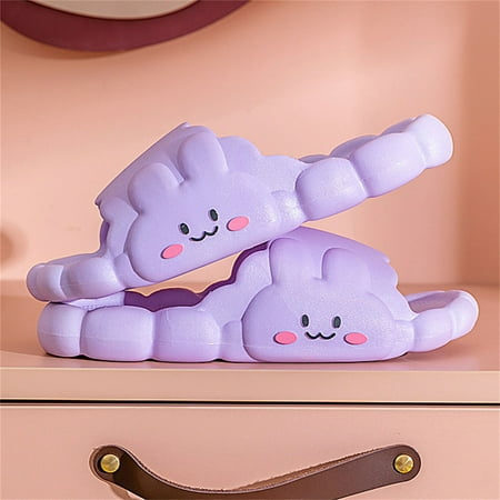 Leutsin Toddler Slippers Baby Girls Cute Cartoon Rabbit PVC Soft Non-slip Thick Bottom Outdoor Slippers
Leutsin Toddler Slippers Baby Girls Cute Cartoon Rabbit PVC Soft Non-slip Thick Bottom Outdoor Slippers
