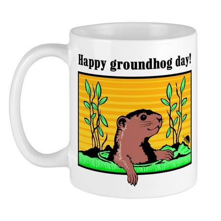 CafePress - Happy Groundhog Day! Mug - Ceramic Coffee Tea Novelty Mug Cup 11 oz
CafePress - Happy Groundhog Day! Mug - Ceramic Coffee Tea Novelty Mug Cup 11 oz