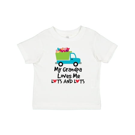 Inktastic My Grandpa Loves Me Outfit for Boy Gift Baby Boy T-Shirt