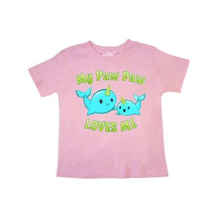 Inktastic My PawPaw loves me- cute narwhal Gift Toddler Boy or Toddler Girl T-Shirt
Inktastic My PawPaw loves me- cute narwhal Gift Toddler Boy or Toddler Girl T-Shirt