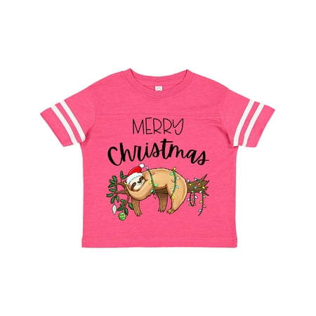 Inktastic Merry Christmas Cute Sloth with Santa Hat and Lights Gift Toddler Boy or Toddler Girl T-Shirt
Inktastic Merry Christmas Cute Sloth with Santa Hat and Lights Gift Toddler Boy or Toddler Girl T-Shirt