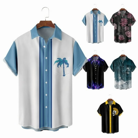 Unisex Beach Button Down Polo Shirts Novelty Party Blouses Size 100-170/XXS-8XL
Unisex Beach Button Down Polo Shirts Novelty Party Blouses Size 100-170/XXS-8XL