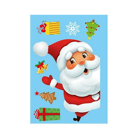 Hjktuzi Wall Stickerschristmas Cartoon Santa Claus Wall Stickers Party Decoration Removable Static Stickers (A)
Hjktuzi Wall Stickerschristmas Cartoon Santa Claus Wall Stickers Party Decoration Removable Static Stickers (A)
