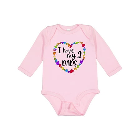 Inktastic I Love My Two Dads- Pride Rainbow Hearts Gift Baby Boy or Baby Girl Long Sleeve Bodysuit
Inktastic I Love My Two Dads- Pride Rainbow Hearts Gift Baby Boy or Baby Girl Long Sleeve Bodysuit