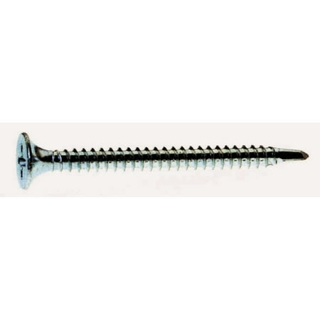 Pro Twist 6 In. X 1-1/4 In. Self Drilling Bugle Head Zinc
