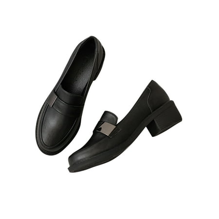 Avamo Womens Loafer Slip On Faux Leather Shoe Comfort Casual Shoes Women Loafers Ladies Lightweight Non-slip Black 5
Avamo Womens Loafer Slip On Faux Leather Shoe Comfort Casual Shoes Women Loafers Ladies Lightweight Non-slip Black 5