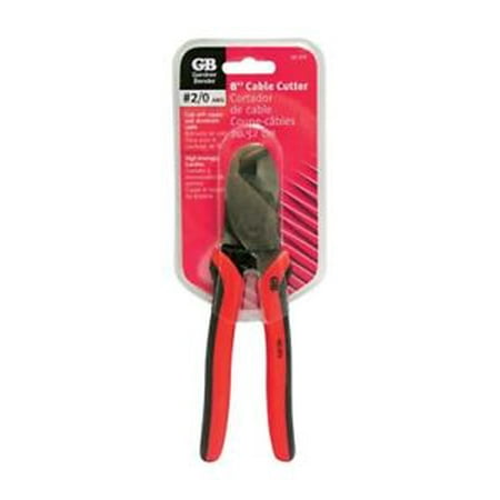 Gardner Bender 8 in. Red/Black Cable Cutter 2/0 Ga. Cuts Soft Copper/Aluminum