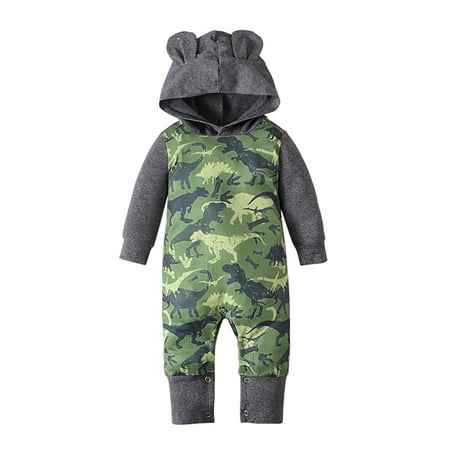 Christmas Clearance! SuoKom Baby Boys Girls Bodysuit Infants Pure Cotton Coverall Boys Long Sleeve Elk Dinosaur Print Hooded Jumpsuit Romper Baby Clothes Essentials (0-24 Months)
Christmas Clearance! SuoKom Baby Boys Girls Bodysuit Infants Pure Cotton Coverall Boys Long Sleeve Elk Dinosaur Print Hooded Jumpsuit Romper Baby Clothes Essentials (0-24 Months)