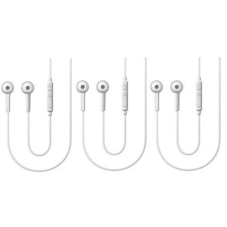 Samsung Galaxy In-Ear Wired Headset White (3-PacK)