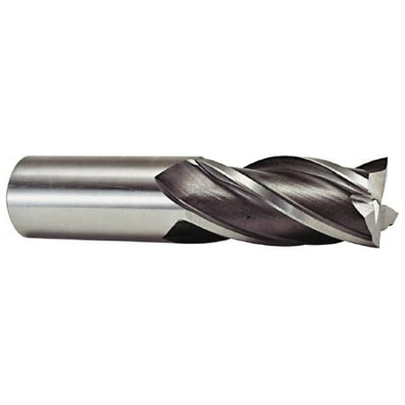 Hertel 5/8 2-1/2 LOC 5/8 Shank Diam 4-5/8 OAL 4 Flute Cobalt Square End Mill Single End Uncoated Spiral Flute 30° Helix Centercutting Right Hand Cut Right Hand Flute
Hertel 5/8 2-1/2 LOC 5/8 Shank Diam 4-5/8 OAL 4 Flute Cobalt Square End Mill Single End Uncoated Spiral Flute 30° Helix Centercutting Right Hand Cut Right Hand Flute