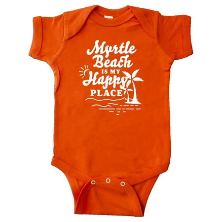 Inktastic Myrtle Beach is My Happy Place with Palm Trees Gift Baby Boy or Baby Girl Bodysuit
Inktastic Myrtle Beach is My Happy Place with Palm Trees Gift Baby Boy or Baby Girl Bodysuit