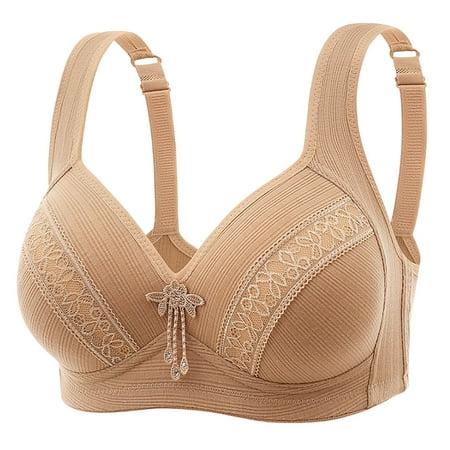 njshnmn Women s Wireless Bra Sports Bra Full Cup Bra Comfort Sports Bra Underwear Beige 36
njshnmn Women s Wireless Bra Sports Bra Full Cup Bra Comfort Sports Bra Underwear Beige 36