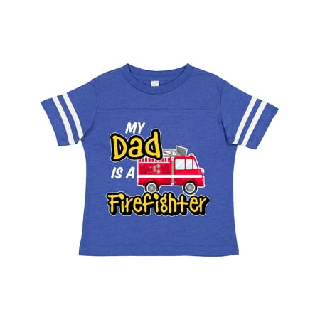 Inktastic My Dad is a Firefighter with Fire Truck Gift Toddler Boy or Toddler Girl T-Shirt
Inktastic My Dad is a Firefighter with Fire Truck Gift Toddler Boy or Toddler Girl T-Shirt
