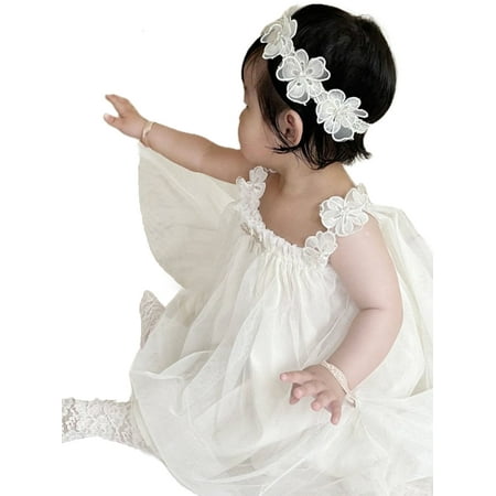 AMILIEe Infant Baby Girls Sleeveless Rompers Newborn Tulle Bodysuit Jumpsuit with Headband
AMILIEe Infant Baby Girls Sleeveless Rompers Newborn Tulle Bodysuit Jumpsuit with Headband