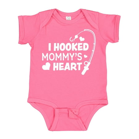 Inktastic I Hooked Mommy s Heart with Fishing Rod Gift Baby Boy or Baby Girl Bodysuit
Inktastic I Hooked Mommy s Heart with Fishing Rod Gift Baby Boy or Baby Girl Bodysuit