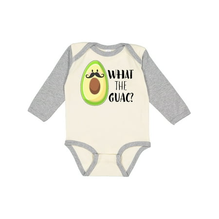 Inktastic What the Guac Avocado with Mustache Gift Baby Boy or Baby Girl Long Sleeve Bodysuit
Inktastic What the Guac Avocado with Mustache Gift Baby Boy or Baby Girl Long Sleeve Bodysuit