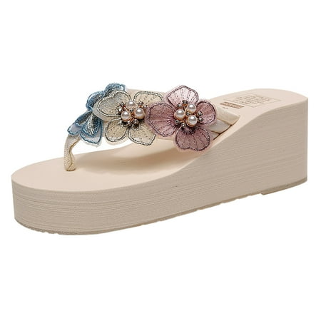 GMWM-Reduced Price Slippers for Women Indoor Women s New Summer Pearl Bow Thick Sole Clamping Foot One Line Drag Beach Sandals
GMWM-Reduced Price Slippers for Women Indoor Women s New Summer Pearl Bow Thick Sole Clamping Foot One Line Drag Beach Sandals